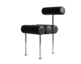 Hiro Dining Chair, black