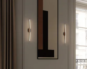 Bow Wall Lamp Mini, bronze