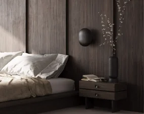 Clam Wall Lamp, bronze