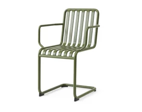 Palissade Cantilever Armchair, olive