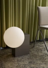 Journey SHY4 Floor Lamp, brushed steel