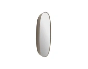 Framed Mirror 40 cm, taupe/clear