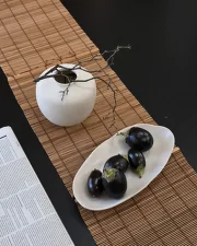 Native Oval Tray Medio, birch