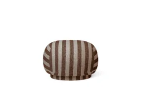 Rico Pouf Louisiana, sand/chocolate