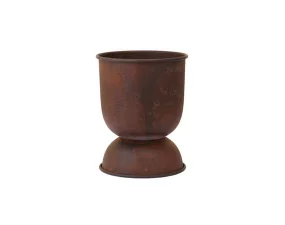 Hourglass Pot Extra Small, rust