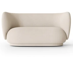Rico Sofa 2, Bouclé off-white