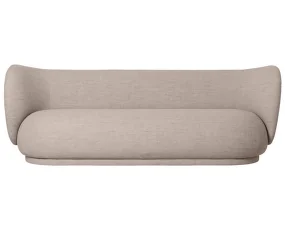 Rico Sofa 3, Bouclé sand