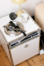 USM Haller M55 Bedside Table, pure white
