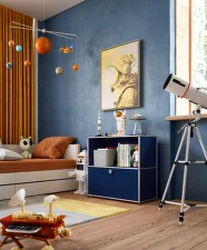 USM Haller Sideboard M62, steel blue