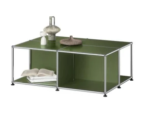 USM Haller Side Table LB08, olive green