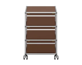 USM Haller M26 Mobile Pedestal, brown