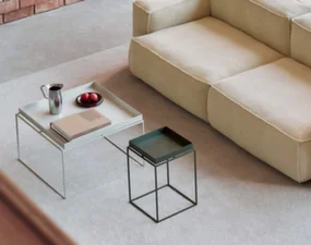 Tray Table 60x60, warm beige