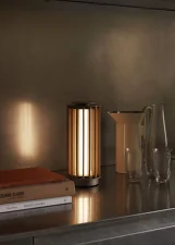 Numbra Portable Lamp TY3, aluminium / oak