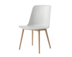 Rely Side Chair HW71, oak / oyster