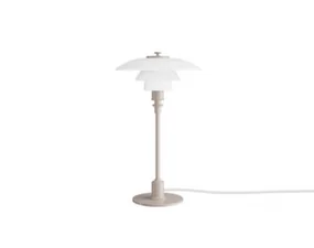 PH 2/1 Table Lamp, glossy beige