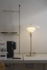 PH 3/2 Table Lamp, glossy beige