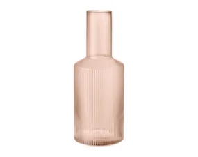 Ripple Carafe, blush