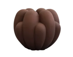 Bloom Vase Big, almond