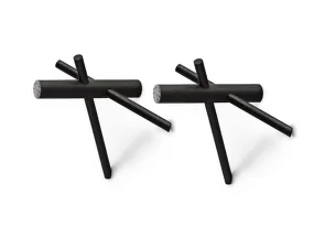 Sticks Hooks, black