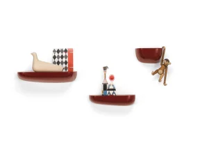 Corniche Shelf Medium, japanese red