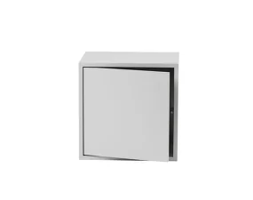 Stacked Medium with Door, light grey