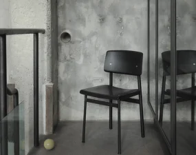 Loft Chair, black/oak