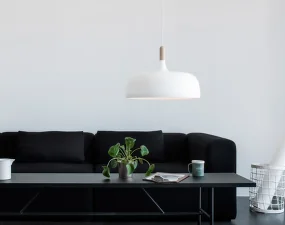 Acorn Pendant Lamp, white