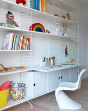 String Work Desk, white