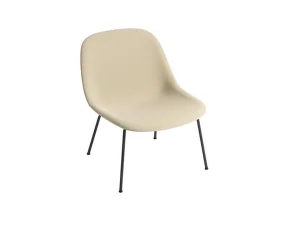 Fiber Lounge Chair Tube Base, Steelcut Trio 236