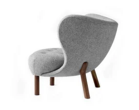 Little Petra VB1 Lounge Chair, walnut / Hallingdal 130