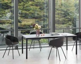 AAC 26 Chair Black Steel, concrete grey 2.0