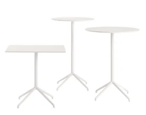 Still Café Table Ø75 x 73 cm, white