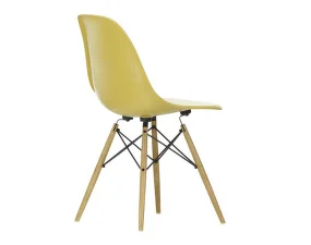 Eames Fiberglass Side Chair DSW, ochre light/ash