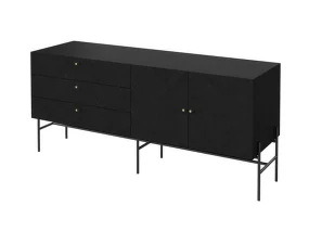 Luxe Sideboard, black stained oak