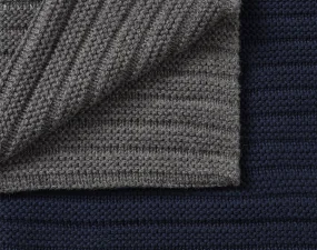 Ample Throw, midnight blue