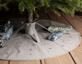 Star Christmas Tree Blanket, sand