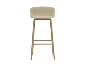 Hyg Barstool 75 cm Full Upholstery, sand/Main Line Flax