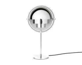 Multi-Lite Table Lamp, chrome