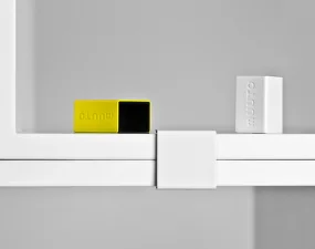 Stacked Clips 2pcs, white