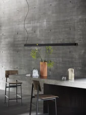 Linear Pendant Lamp 169.2 cm, grey