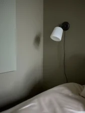 Material Wall Lamp, white marble