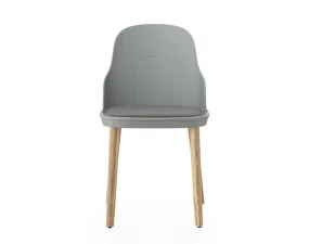 Allez Chair Oak, grey leather