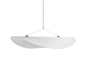 Tense Pendant Lamp Ø90, white tyvek