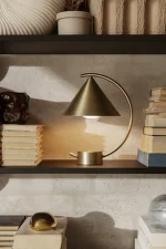 Meridian Lamp, brass