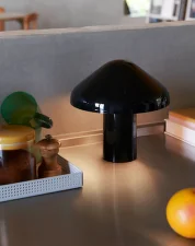 Pao Portable Lamp Ø23, soft black