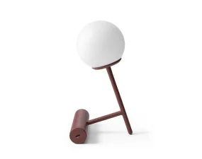 Phare Table Lamp, burned red