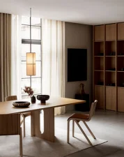 Androgyne Dining Table 210 cm, natural oak