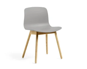 AAC 12 Chair Solid Oak, grey