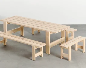 Weekday Bench 190 cm, pinewood