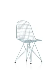 Wire Chair DKR, sky blue